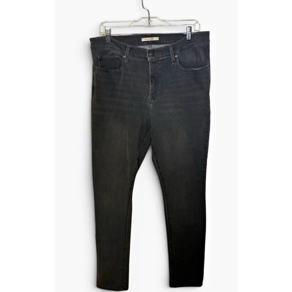Levis 311 Shaping Skinny Jeans Womens 32x30 Gray Dark Wash Mid Rise Denim